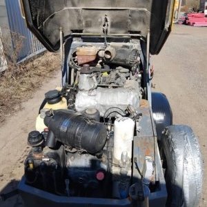 foto 5m3/h betonpumpa 16mm mixokret přívěs SPZ Putzmeister M740